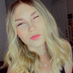 Woman in a Blonde Wig