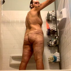 Adult Model in Private Bathroom