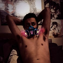 Amped Model in Casual Attire