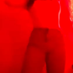 A Model's Red Reflection