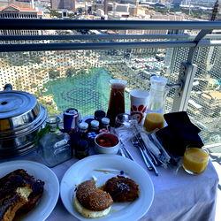 Luxurious Breakfast with a View of Las Vegas