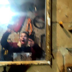 Danil, A Model in Mirror Reflection