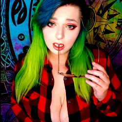 Ashlynne Raine: Vivid Vixen in Red and Black Plaid