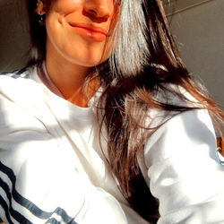 A candid shot of AgusLu, a stunning model on OnlyFans