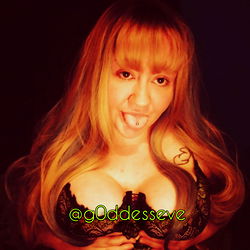 Adult Model Goddess Eve in Seductive Pose