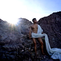 Artistic and Athletic Photoshoot in Nature