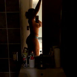 OnlyFans Model Nelly in Bathroom Mirror Shot