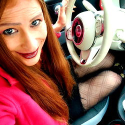 Betty Blue in a Pink Suit, Taking on the Open Road