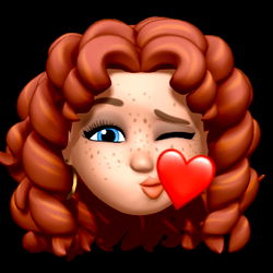 Personalized Model Portrait with Heart Icon