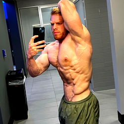 Dylan Cassel, Fitness Model, Showcases His Muscular Physique