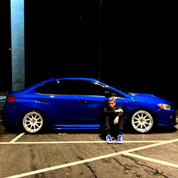 Sleek Blue Subaru Impreza in Tacoma, Washington