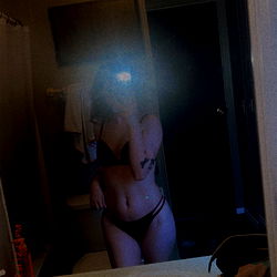 Model Photoshoot in Bathroom