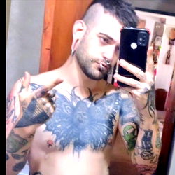 Felipe in Tattooed Shoot