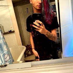 Model Jess in the Bathroom