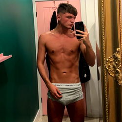 Fitness Model Jake Reed's Shirtless Display in Newcastle