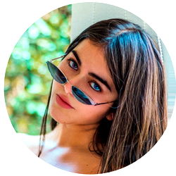 Aline, a Beautiful Model Posing for the Camera