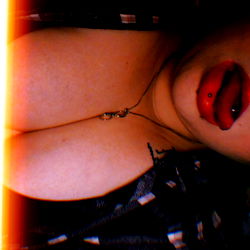 Moonbeam, OnlyFans Model in a Black and White Photo