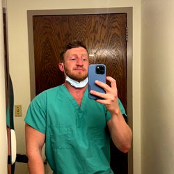 Maskeddoc127, Chicago-Based Medical Professional, Uniform On