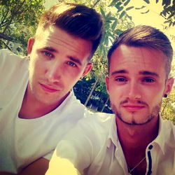 France Based Gay Couple Captured in Photograph