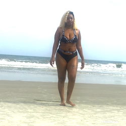Onlyfans Model on a Beach