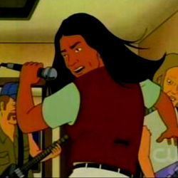 Puerto Rican John Redcorn in Musical Performance