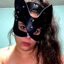 Samantha Silverado in BDSM Mask