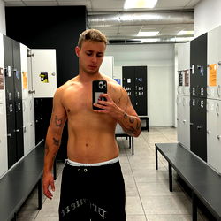 Fitness Enthusiast in Gym