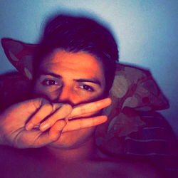 Candid Selfie of Adrián González