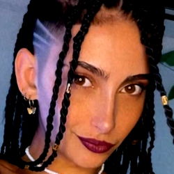 Stylish Boss Model with Braided Hair