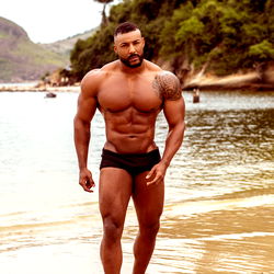Arthur Vila, Onlyfans Model on a Tropical Beach