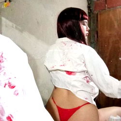 Adult Model in Uniform