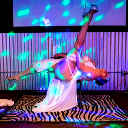 Hiraeth Honey, Exotic Dancer at a Nightclub