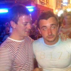 Candid Moment in a Bar