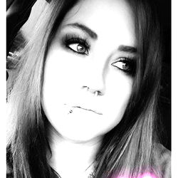 Stylish Female with Heartfelt Expression