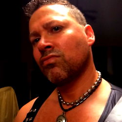 CockStar9 in a Leather Outfit