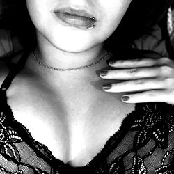 Seductive Lingerie Advertisement with OnlyFans Model