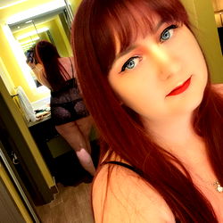 Stylish Lady in Bathrobe